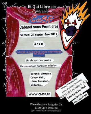 24-09-2011:  Cabaret Sans Frontires