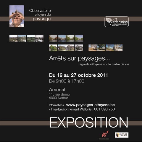Exposition « Arrêt sur paysages... » - Regards citoyens sur le cadre de vie